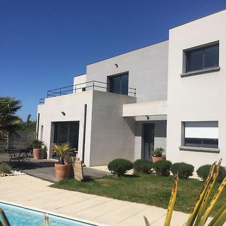 Maison Moderne Avec Piscine Chauffee Dans La Baie Du Mont St Michel 200M2 Yquelon Dış mekan fotoğraf